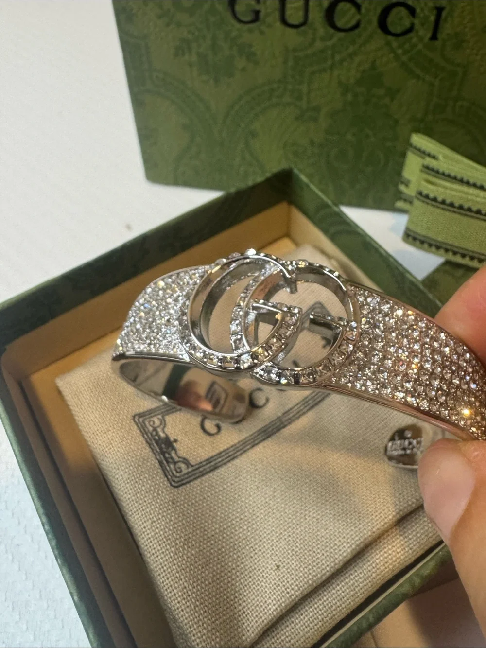 Gucci glittering crystal